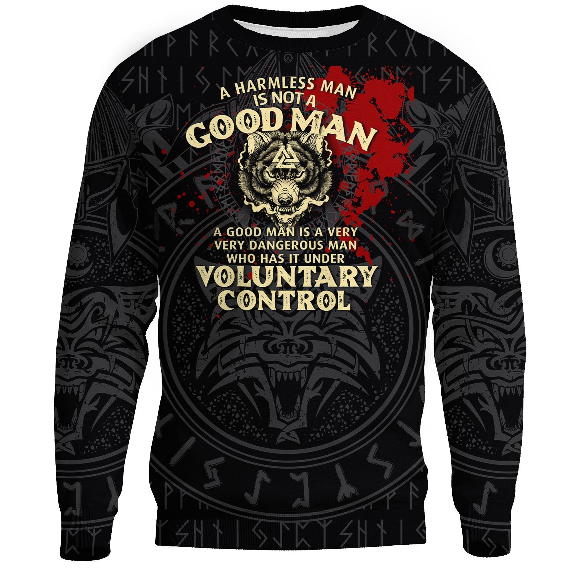 Viking Sweatshirt - Good Man RLT12 - Wonder Print Shop
