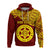 Custom Haapai High School Hoodie Maroon and Gold LT4 - Wonder Print Shop