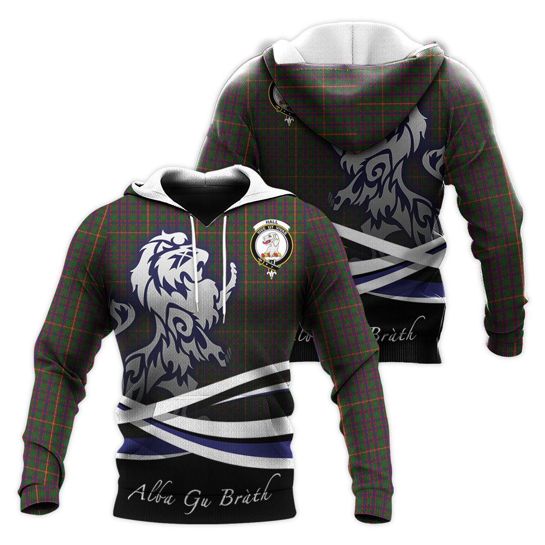 scottish-hall-clan-crest-scotland-lion-tartan-hoodie