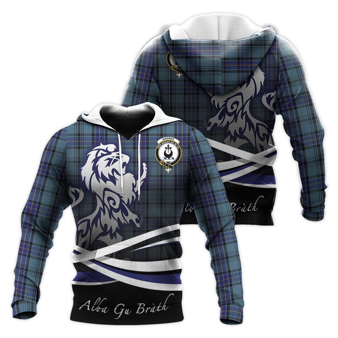 scottish-hannay-blue-clan-crest-scotland-lion-tartan-hoodie