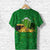 Custom Ireland Happy Saint Patricks Day T Shirt With Shamrock LT8 - Wonder Print Shop
