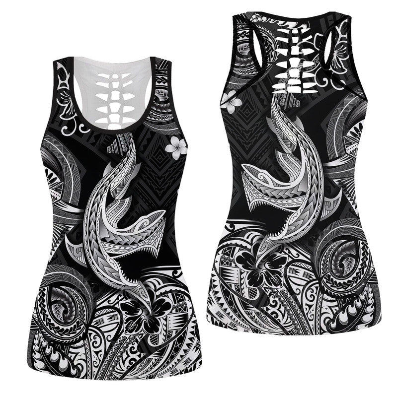 hawaii-angry-shark-polynesian-hollow-tank-top-unique-style-black