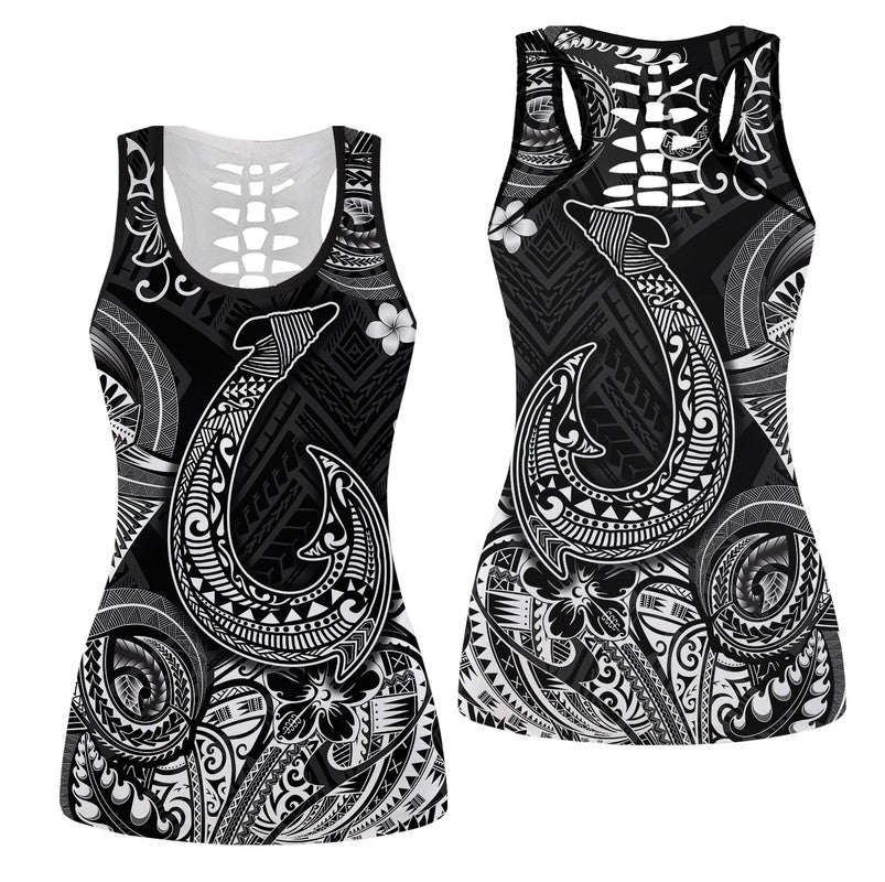 hawaii-fish-hook-polynesian-hollow-tank-top-unique-style-black