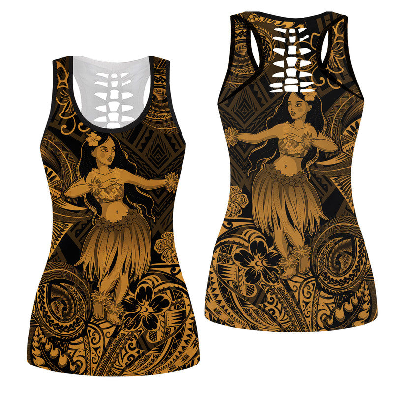 hawaii-hula-girl-polynesian-hollow-tank-top-unique-style-gold