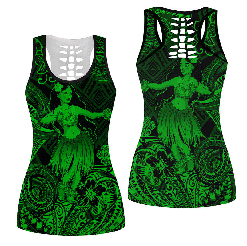 hawaii-hula-girl-polynesian-hollow-tank-top-unique-style-green