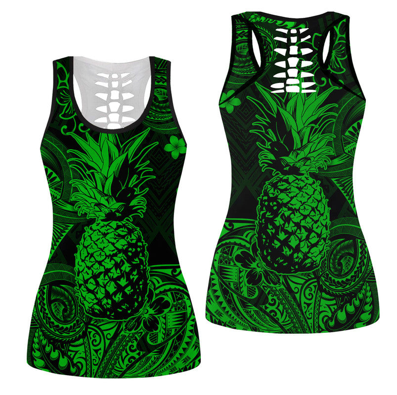 hawaii-pineapple-polynesian-hollow-tank-top-unique-style-green