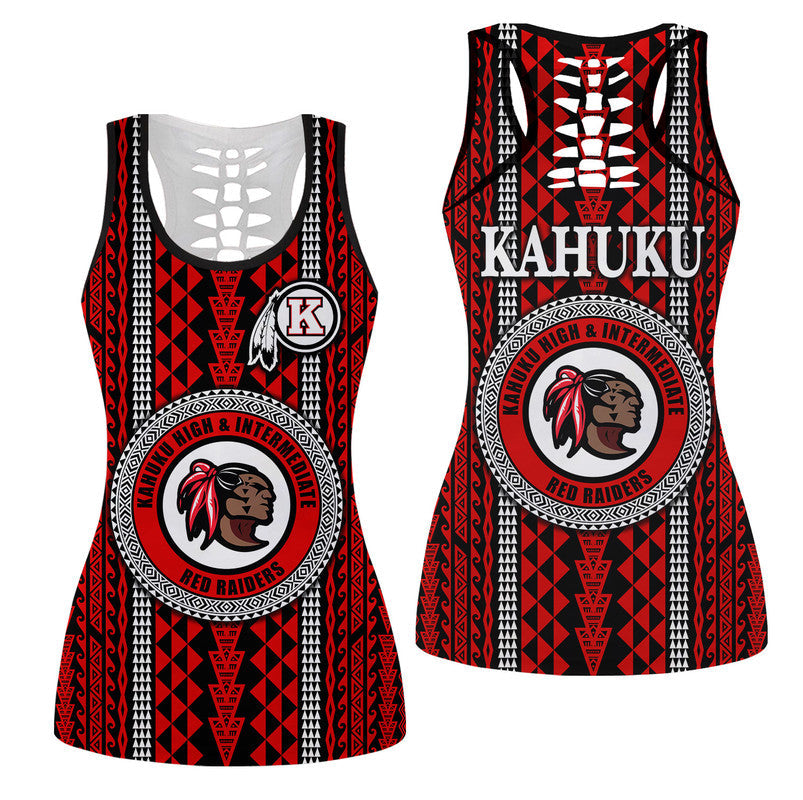 hawaii-kahuku-school-hollow-tank-top-kahuku-high-school-simple-style