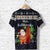 Hawaii Christmas T Shirt Santa Claus Surfing Simple Style Navy LT8 - Wonder Print Shop