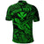 Custom Hawaii Golf Shirts Polynesian Turtle with Kanaka Maoli Polo Shirt Unique Style Green LT8 - Wonder Print Shop