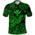 Custom Hawaii Golf Shirts Polynesian Turtle with Kanaka Maoli Polo Shirt Unique Style Green LT8 - Wonder Print Shop