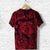 Custom Hawaii Turtle Polynesian T Shirt Plumeria Flower Unique Style Red LT8 - Wonder Print Shop