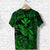 Custom Hawaii Turtle Map Polynesian T Shirt Kanaka Maoli Unique Style Green LT8 - Wonder Print Shop