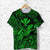 Custom Hawaii Turtle Map Polynesian T Shirt Kanaka Maoli Unique Style Green LT8 - Wonder Print Shop