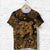 Custom Hawaii Turtle Polynesian T Shirt Plumeria Flower Unique Style Gold LT8 - Wonder Print Shop