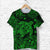 Custom Hawaii Turtle Polynesian T Shirt Plumeria Flower Unique Style Green LT8 - Wonder Print Shop