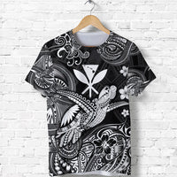 Custom Hawaii Turtle Map Polynesian T Shirt Kanaka Maoli Unique Style Black LT8 - Wonder Print Shop