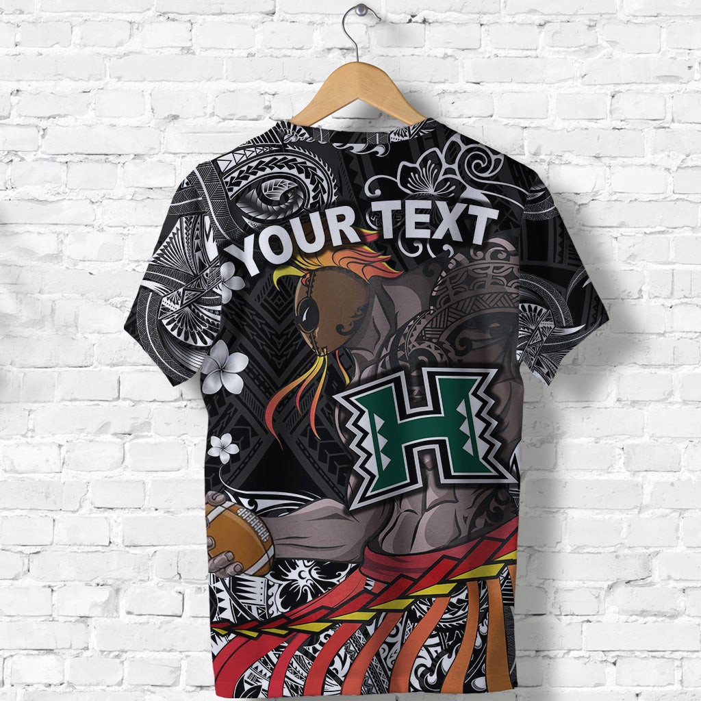 Custom Hawaii Warriors Polynesian T Shirt Unique Style Black LT8 - Wonder Print Shop