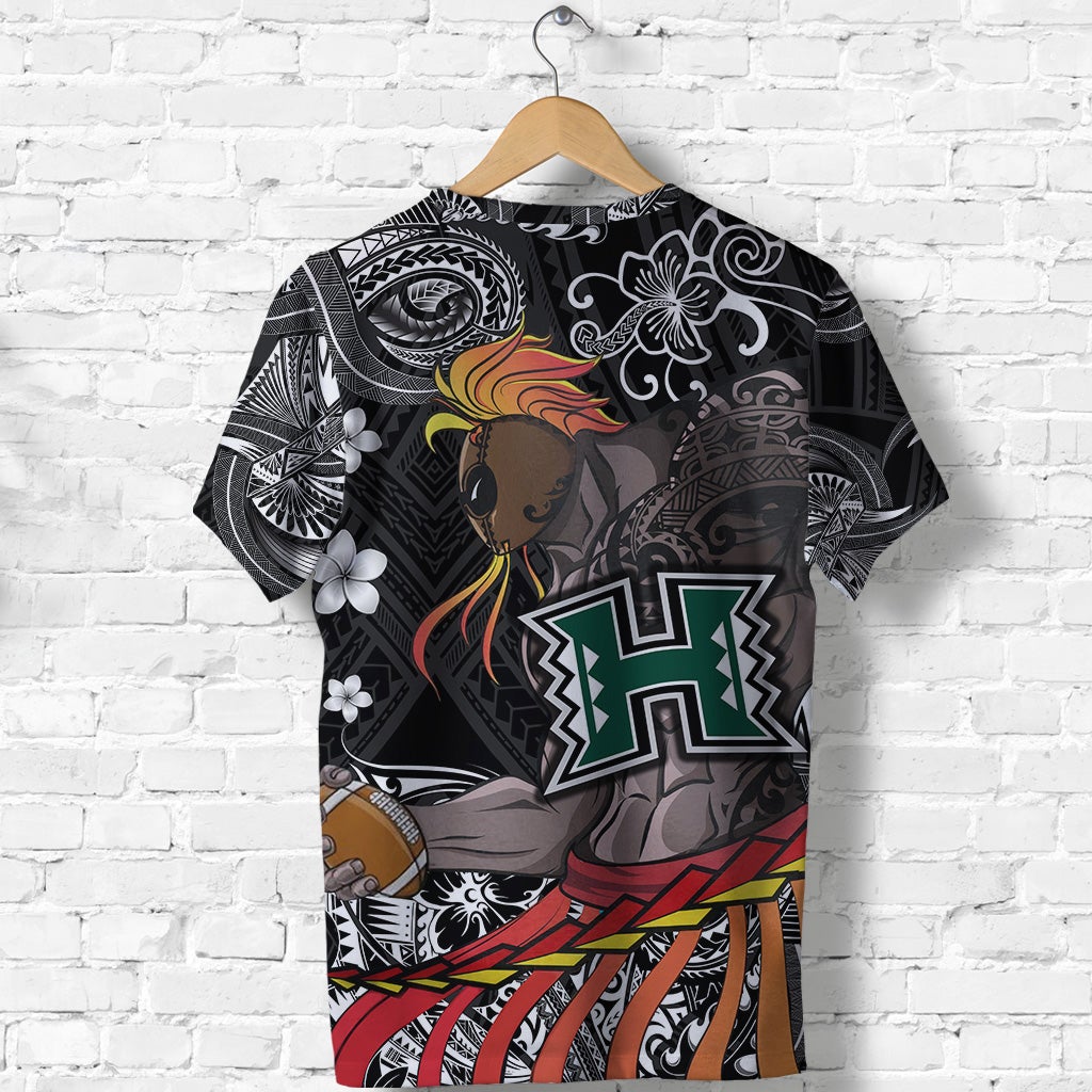Hawaii Warriors Polynesian T Shirt Unique Style Black LT8 - Wonder Print Shop