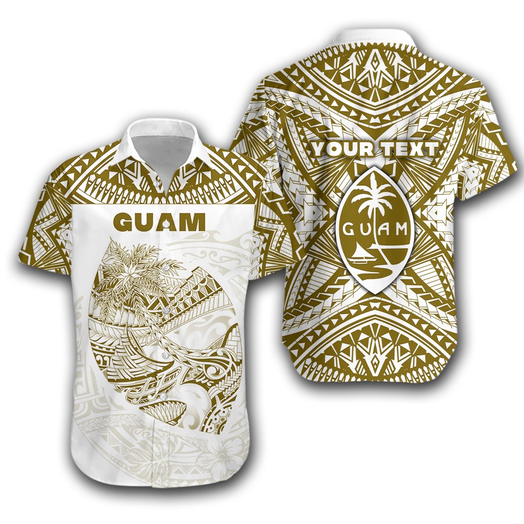 custom-personalised-guam-rugby-hawaiian-shirt-polynesian-patterns-gold-old