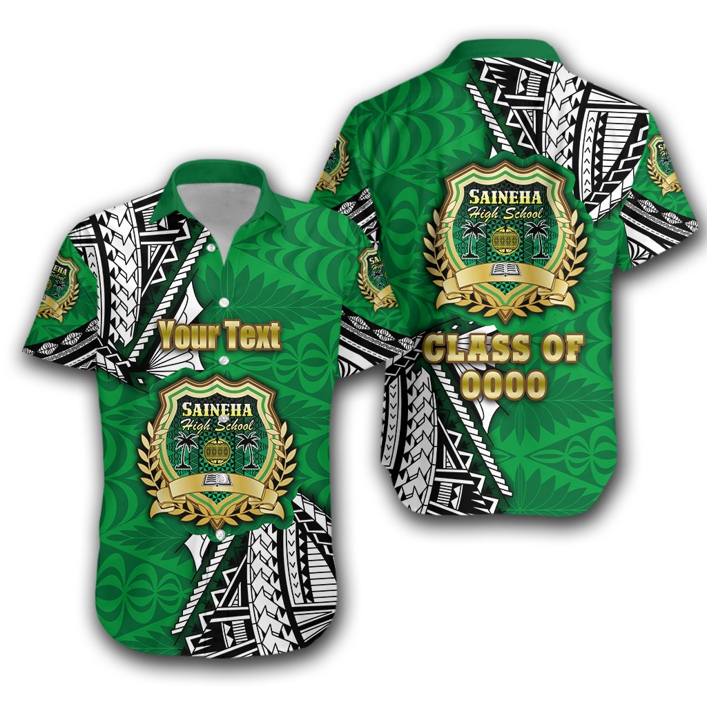 (Custom Personalised) Saineha Tonga Hawaiian Shirt Polynesian Style - Class of LT16 - Wonder Print Shop