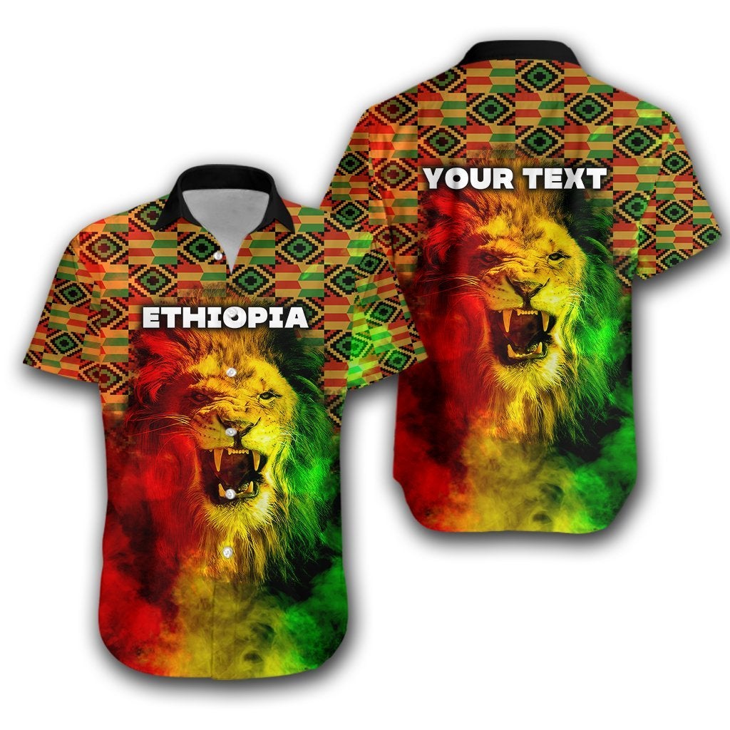 (Custom Personalised) Ethiopia Hawaiian Shirt Special Style LT16 - Wonder Print Shop