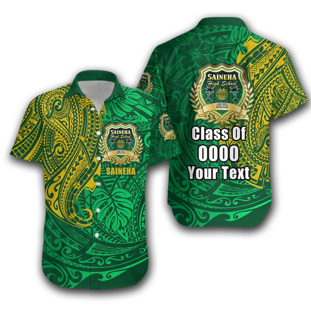 (Custom Personalised) Saineha Tonga Hawaiian Shirt Polynesian Special - Class of LT16 - Wonder Print Shop