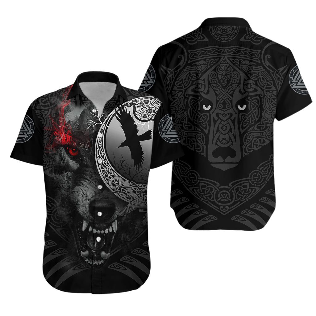 viking-shorts-sleeve-shirt-angry-moon-wolf