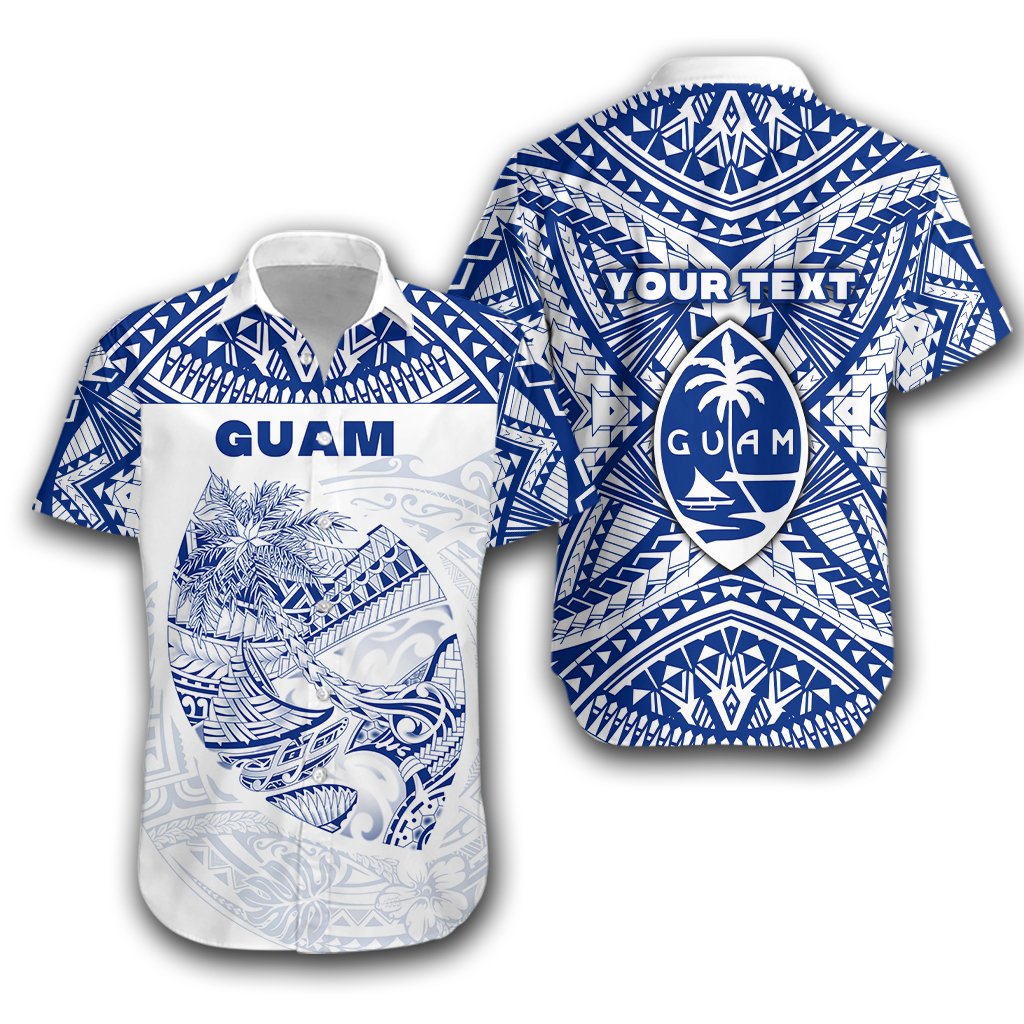 custom-personalised-guam-rugby-hawaiian-shirt-polynesian-patterns-blue
