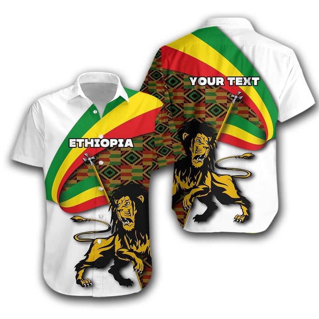 (Custom Personalised) Ethiopia Hawaiian Shirt Model Style LT16 - Wonder Print Shop