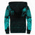 Viking Sherpa Hoodie - Raven and Wolf Special Tattoo RLT12 - Wonder Print Shop