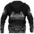 Custom Viking Warrior Zip Hoodie Celtic Tree A21 RLT12 - Wonder Print Shop