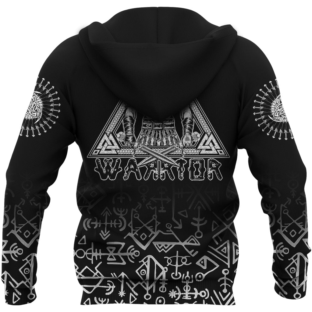 Custom Viking Warrior Hoodie Celtic Tree A21 RLT12 - Wonder Print Shop