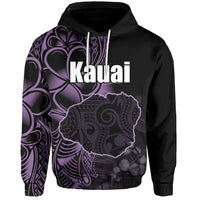 Custom Hawaiian Islands Hoodie Kauai LT6 - Wonder Print Shop