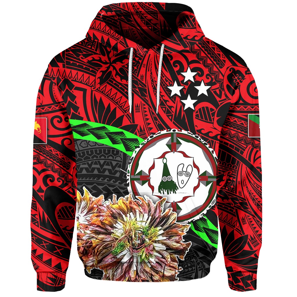 East New Britain Province Hoodie ISUMAMIST LT6 - Wonder Print Shop