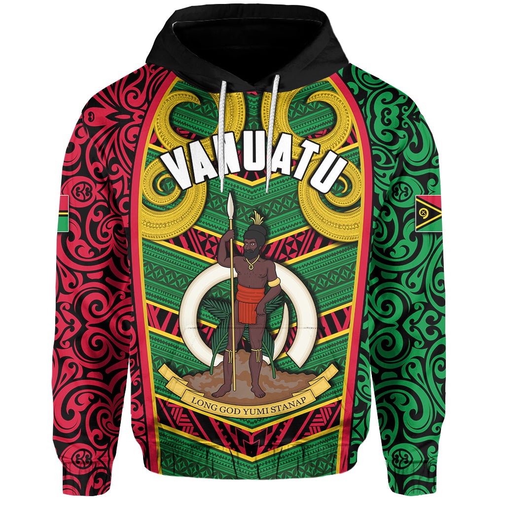 Vanuatu All Over Hoodie Independence Day Pig Tusk LT6 - Wonder Print Shop