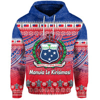 Samoa Christmas Manuia Le Kirisimasi Hoodie LT6 - Wonder Print Shop