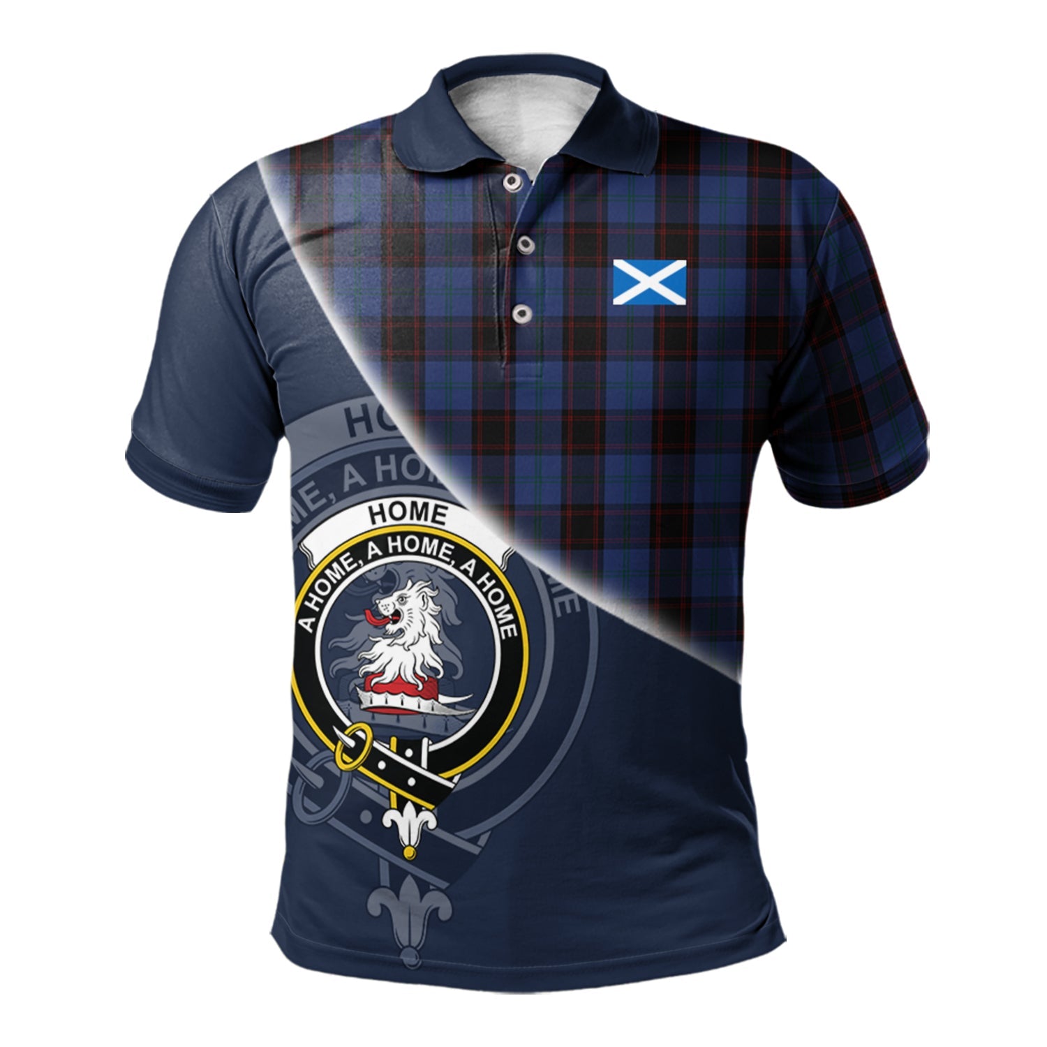 scottish-home-hume-clan-crest-tartan-scotland-flag-half-style-polo-shirt