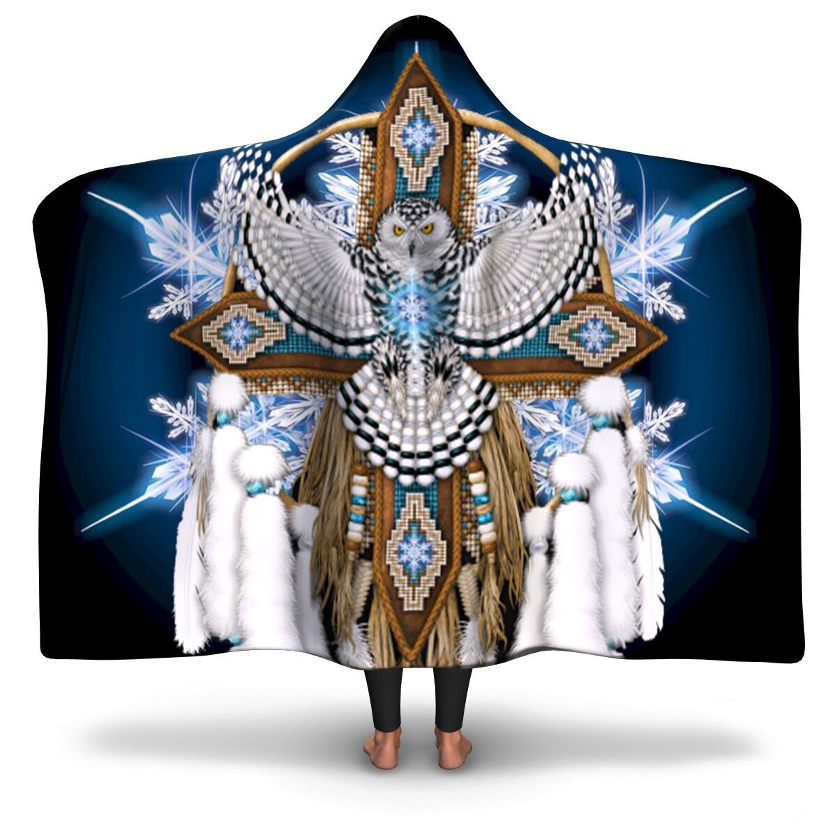 snow-owl-dreamcatcher-native-american-hooded-blanket