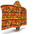 kokopelli-myth-yellow-native-american-hoodie-blanket