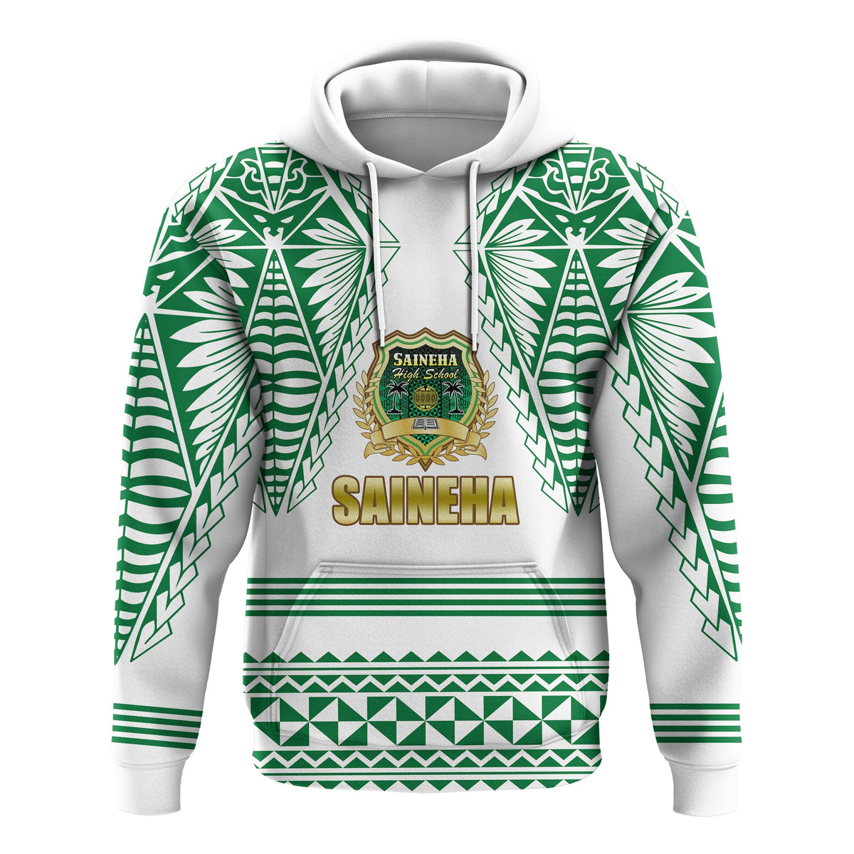 Custom Saineha Tonga Hoodie Tattoo Style Special Class of LT16 - Wonder Print Shop