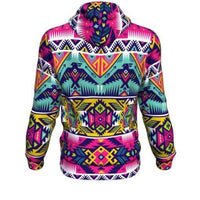 Native American Thunder Bird Tribe Ethnic Pattern 3D Pullover Hoodie LT10 - Wonder Print Shop