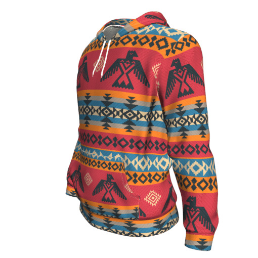 Thunderbird 3D Pullover Hoodies Native American Clothings Tribe Artwork LT10 - Wonder Print Shop