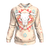 Bison Bull Head Pink Red 3D Pullover Hoodie  Native American Clothings LT10 - Wonder Print Shop