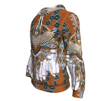 Brown Owl Dreamcatcher Native American All Over Hoodie LT10 - Wonder Print Shop