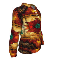 Southwest Brown Symbol Native American Pullover Hoodie LT10 - Wonder Print Shop
