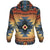 Blue Pearl Pattern Native American All Over Hoodie LT10 - Wonder Print Shop