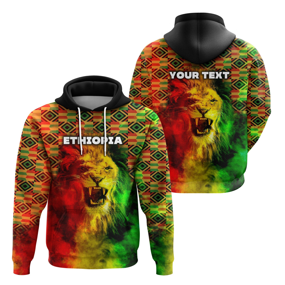 Custom Ethiopia Hoodie Special Style LT16 - Wonder Print Shop