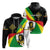 Custom Ethiopia Hoodie Stylized flags Ver.2 LT16 - Wonder Print Shop