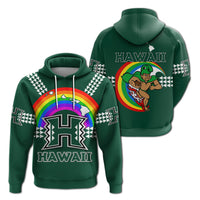 Hawaii Rainbow Warriors Hoodie LT4 - Wonder Print Shop