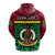 Vanuatu Zip Hoodie Melanesian Warrior Version 2 LT4 - Wonder Print Shop